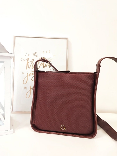 Lulu Castagnette listonoszka bordowa