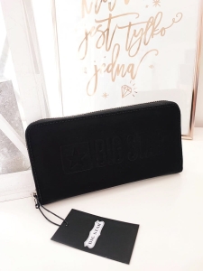 Big Star portfel czarny logowany