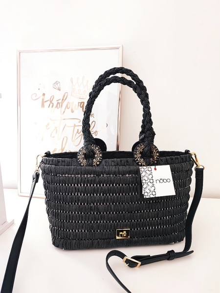 Nobo torebka mini koszyk czarna