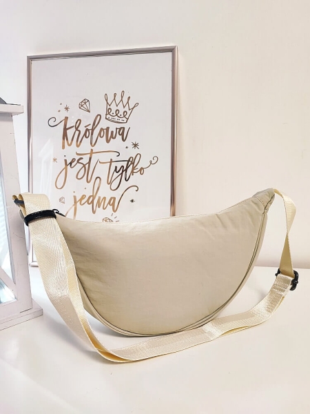 Ines Delaure torebka listonoszka jasny beż