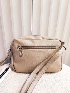 Monnari torebka listonoszka kuferek beżowa z kieszenią