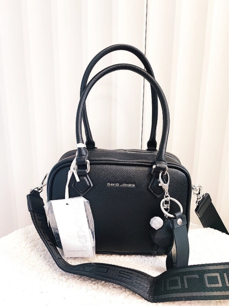 David Jones torebka kuferek czarna 