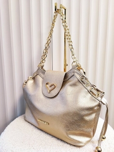 Massimo Contti torba shopper złota serduszko