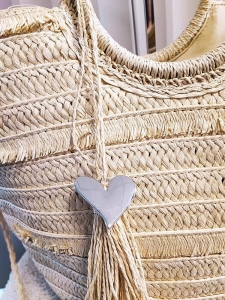 Torebka shopperka koszyk beżowa