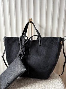 Gallantry torba shopper czarna ekozamsz