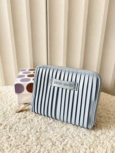 Pierre Cardin portfel niebieski prążkowany