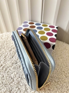 Pierre Cardin portfel niebieski prążkowany