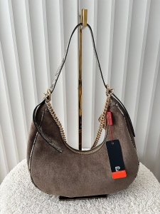 Pierre Cardin torebka listonoszka na ramię taupe ekozamsz