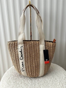 Pierre Cardin torebka shopperka koszyk beżowa