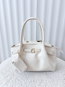 Gallantry torebka mini shopperka beżowa z portmonetką