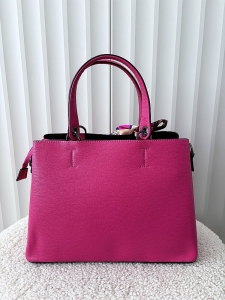 Gallantry torebka shopperka fuksja z breloczkiem