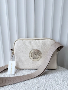 Laura Biaggi torebka listonoszka beżowa