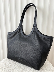 Laura Biaggi torebka shopper na ramię czarna