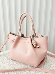 David Jones torebka mini shopperka różowa