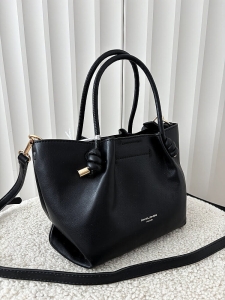 David Jones torebka mini shopperka czarna