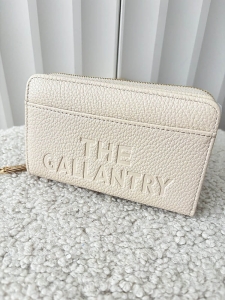 Gallantry portfel beżowy z napisem