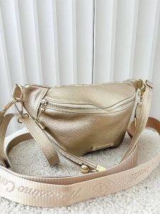 Massimo Contti torebka nerka złota