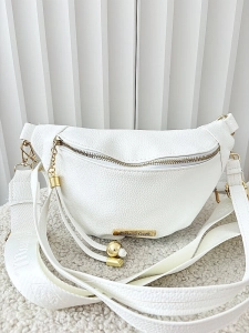 Massimo Contti torebka nerka biała