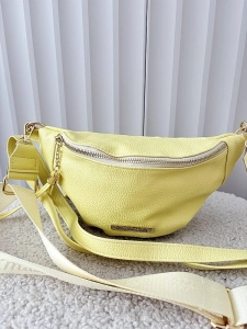 Massimo Contti torebka nerka żółta