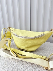 Massimo Contti torebka nerka żółta