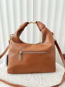 Torebka shopperka brązowa plecionka