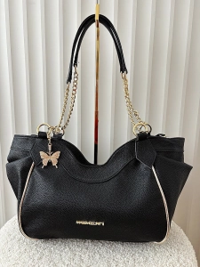 Massimo Contti torba shopper na ramię czarna