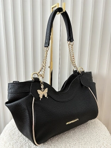 Massimo Contti torba shopper na ramię czarna