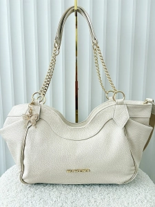 Massimo Contti torba shopper na ramię beżowa