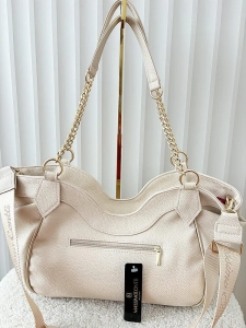 Massimo Contti torba shopper na ramię beżowa