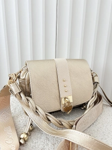 Massimo Contti listonoszka złota z klapką serduszko