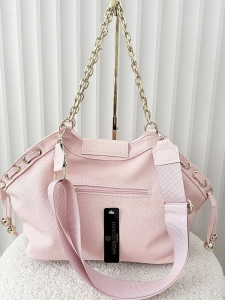 Massimo Contti torba shopper różowa serduszko