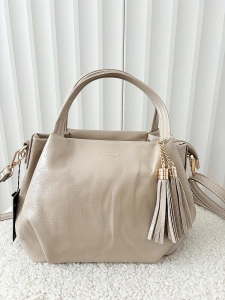 Flora&Co torebka mini shopperka beżowa