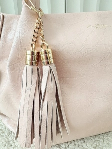 Flora&Co torebka mini shopperka różowa