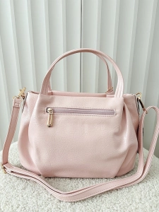 Flora&Co torebka mini shopperka różowa