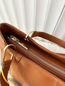 Torebka shopperka camelowa