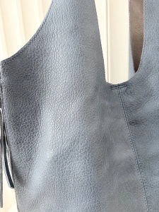 Maxfly torebka shopper na ramię i listonoszka 2w1 niebieska