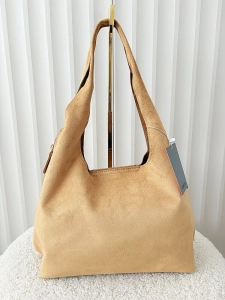 Minmin torebka shopperka na ramię ciepły beż ekozamsz