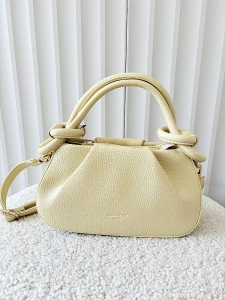 Gallantry torebka mini shopperka żółta