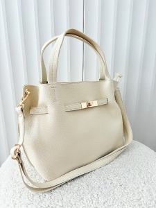 Gallantry torebka shopper beżowa