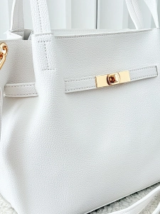 Gallantry torebka shopper biała