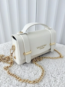 Valentino Creations torebka mini listonoszka jasnobeżowa