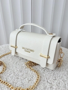 Valentino Creations torebka mini listonoszka jasnobeżowa