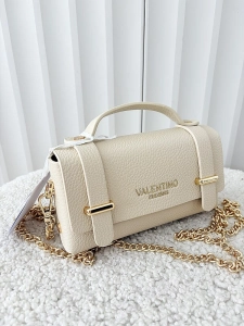 Valentino Creations torebka mini listonoszka beżowa