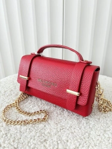 Valentino Creations torebka mini listonoszka czerwona