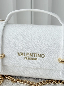 Valentino Creations torebka mini listonoszka biała