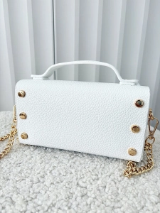 Valentino Creations torebka mini listonoszka biała