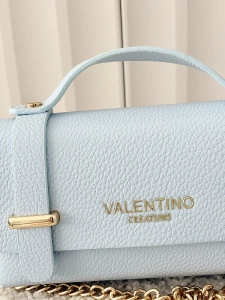 Valentino Creations torebka mini listonoszka niebieska