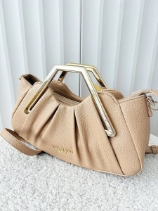Valentino Creations torebka mini shopperka beżowa