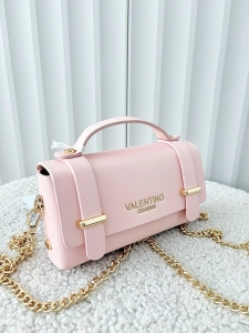 Valentino Creations torebka mini listonoszka różowa gładka