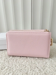 Valentino Creations portfel z klapką różowy